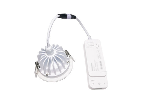 9W Waterproof Smart Led Downlight CCT Surface Mounted AC 200-240V Konektor Cepat