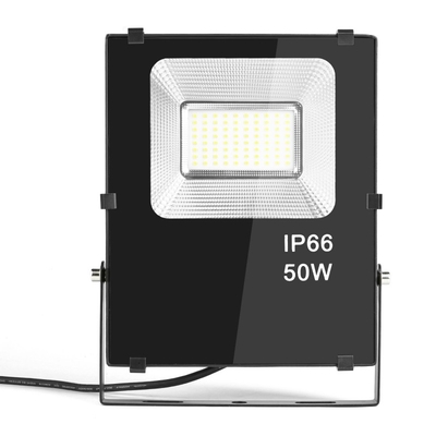IP65 SMD Dekorasi Luar Ruangan Dipimpin Lampu Banjir 30W 50W Lampu Proyektor 120 ° Beam Angle
