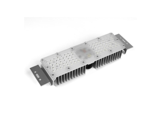 AC180-300V 50W Aluminium Lampu Jalan Modul Lumen Tinggi 10KVA Perlindungan Surge