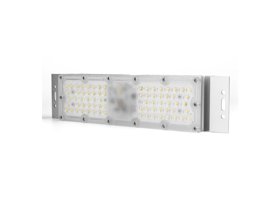 AC180-300V 50W Aluminium Lampu Jalan Modul Lumen Tinggi 10KVA Perlindungan Surge