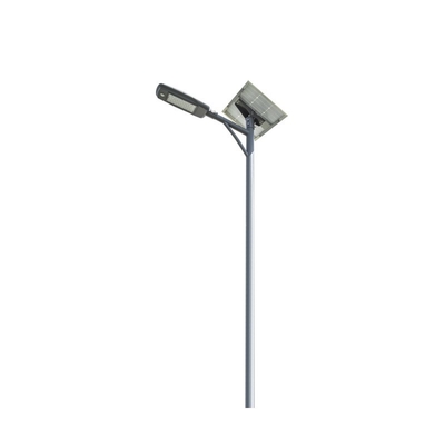 30W 140lm / w High Power Lampu Jalan Surya IP65 Waterproof Setengah Tinggi Terang Terpisah