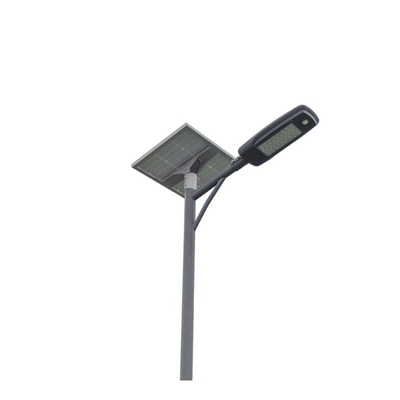 30W 140lm / w High Power Lampu Jalan Surya IP65 Waterproof Setengah Tinggi Terang Terpisah