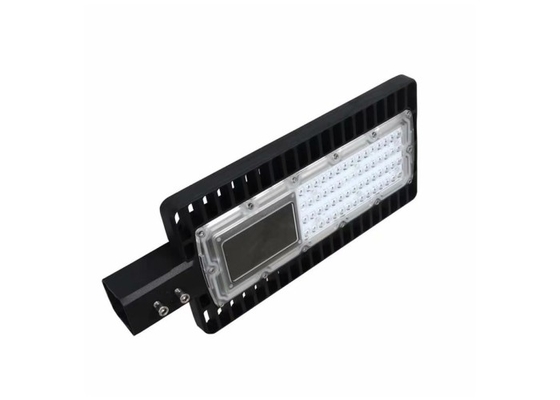 San&#39;an 3030 Chip LED Outdoor Lampu Jalan IP65 Aluminium 50W CRI80 5000K