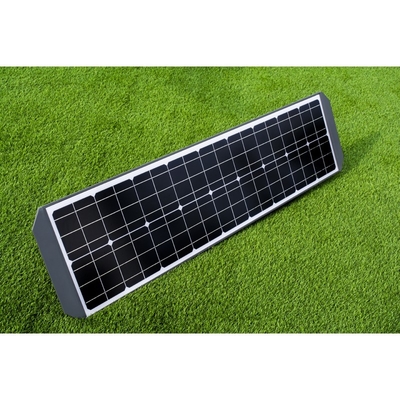 Perumahan Aluminium Terintegrasi Lampu Jalan Surya IP65 50W Dengan Kontrol APLIKASI Ponsel