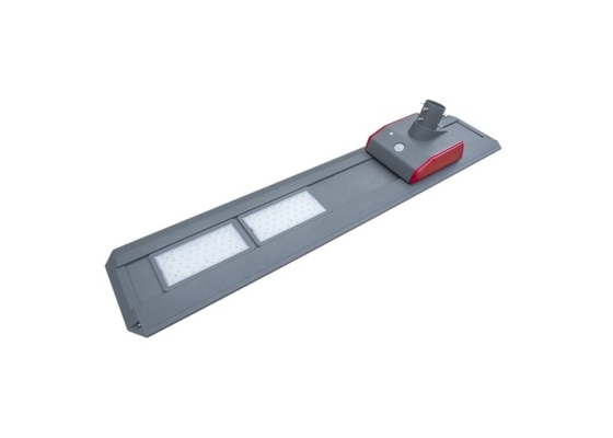 All In One Solar Powered Lampu Jalan IP65 30W 12V 23AH Baterai Lithium