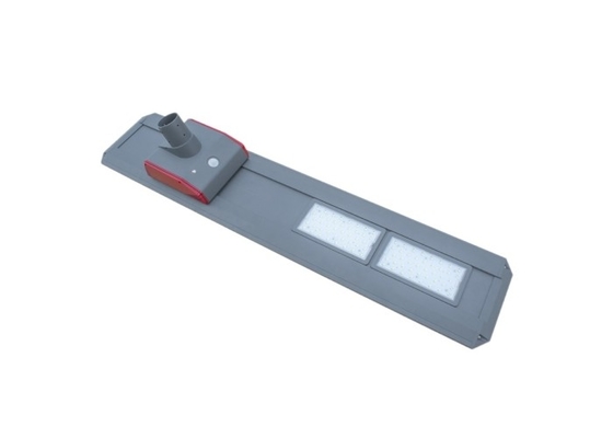 All In One Solar Powered Lampu Jalan IP65 30W 12V 23AH Baterai Lithium