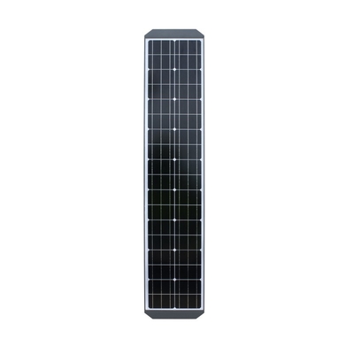 140lm / w 12V 80W Semua Dalam Satu Lampu Jalan Surya Terpadu APP Control Ip65 Tahan Air