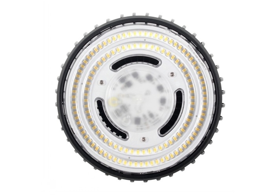 DOB 2700-6500K UFO LED High Bay Light 70CRI 100W 100lm / w Aluminium Housing