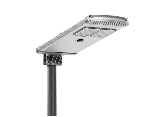 Penghematan Energi All In One Solar Led Lampu Jalan Aluminium Housing IP65 30W 170lm / w