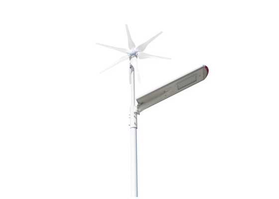 2700-6500K IP65 30W Solar Powered LED Street Light Bahan Aluminium Ramah Lingkungan