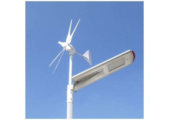 2700-6500K IP65 30W Solar Powered LED Street Light Bahan Aluminium Ramah Lingkungan