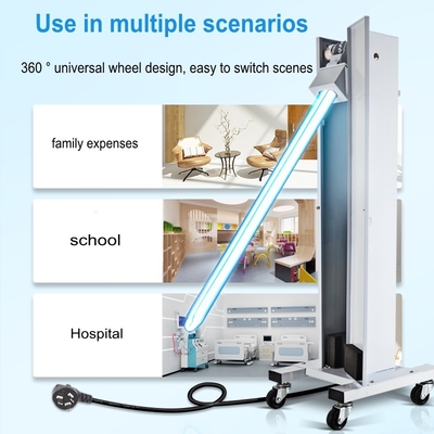 Baja Bahan Lampu Disinfeksi Ultraviolet 254nm 185nm Ozon Sterilizer 80w