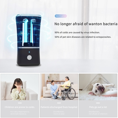 Lampu Disinfeksi Uvc Mini Portabel, Lampu Mobil UV Sterilizer USB yang dapat diisi ulang