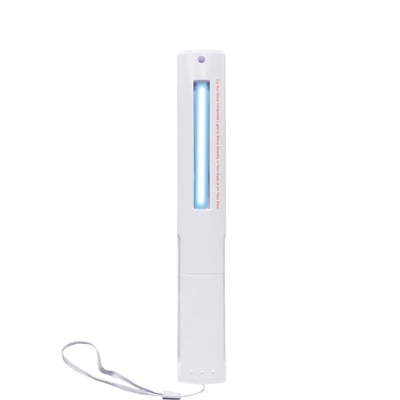 Portabel 4 Watt LED Uv Light Sterilizer Wand, Handheld Uv Light Sterilisasi Daya Baterai Kering