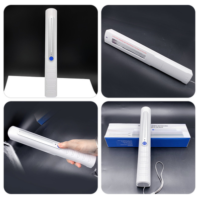 Portabel 4 Watt LED Uv Light Sterilizer Wand, Handheld Uv Light Sterilisasi Daya Baterai Kering
