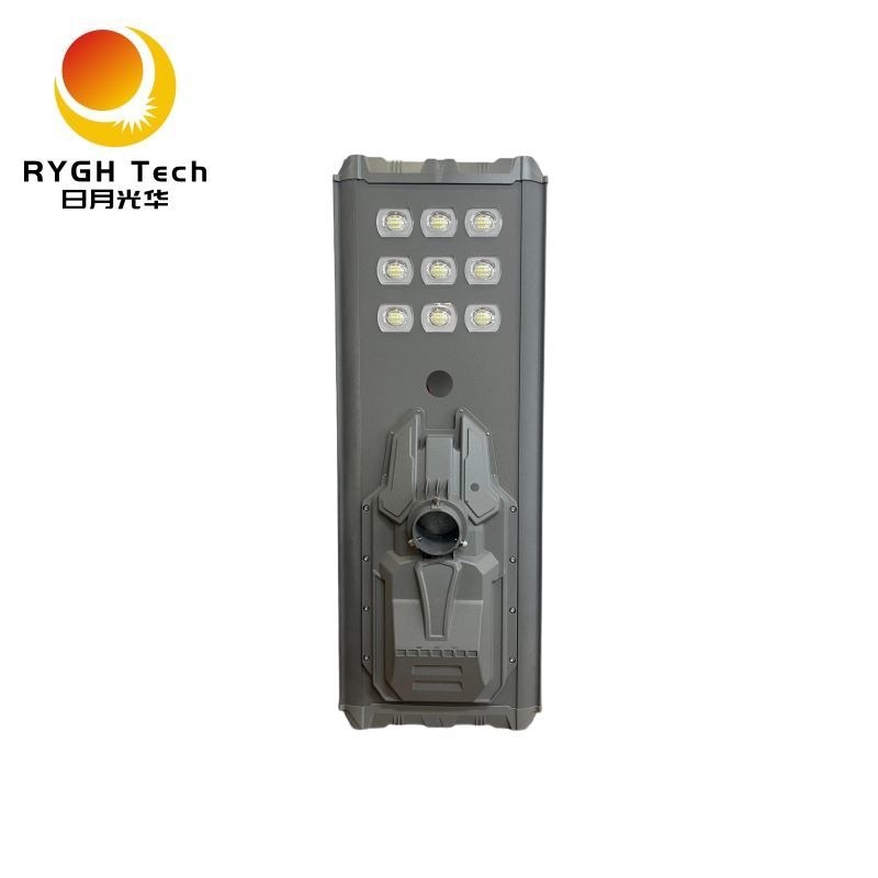 Terintegrasi Lampu Jalan LED Surya 30W Dengan Kecerahan Tinggi 5054 LED Chip Sensor PIR Secara Otomatis Sensor dan Lampu