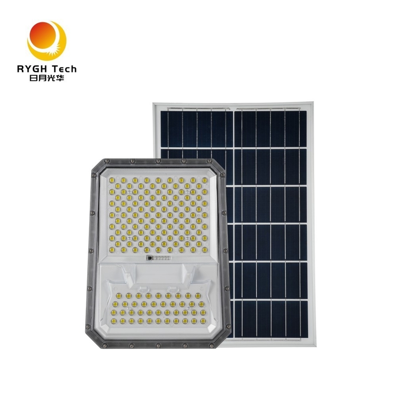 Lampu Sorot LED Surya Multifungsi Remote Control 35W Area Penyinaran 300 Meter Persegi Waktu Pelepasan Lama Garansi 2 Tahun