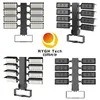 Air tahan IP66 LED Sport Light untuk Stadion Luar 1200W High Power LED Floodlight