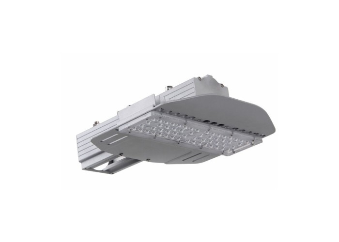 Lumen Tinggi 50W SMD LED Street Light IP65 50.000 Jam Seumur Hidup Untuk Lapangan Umum