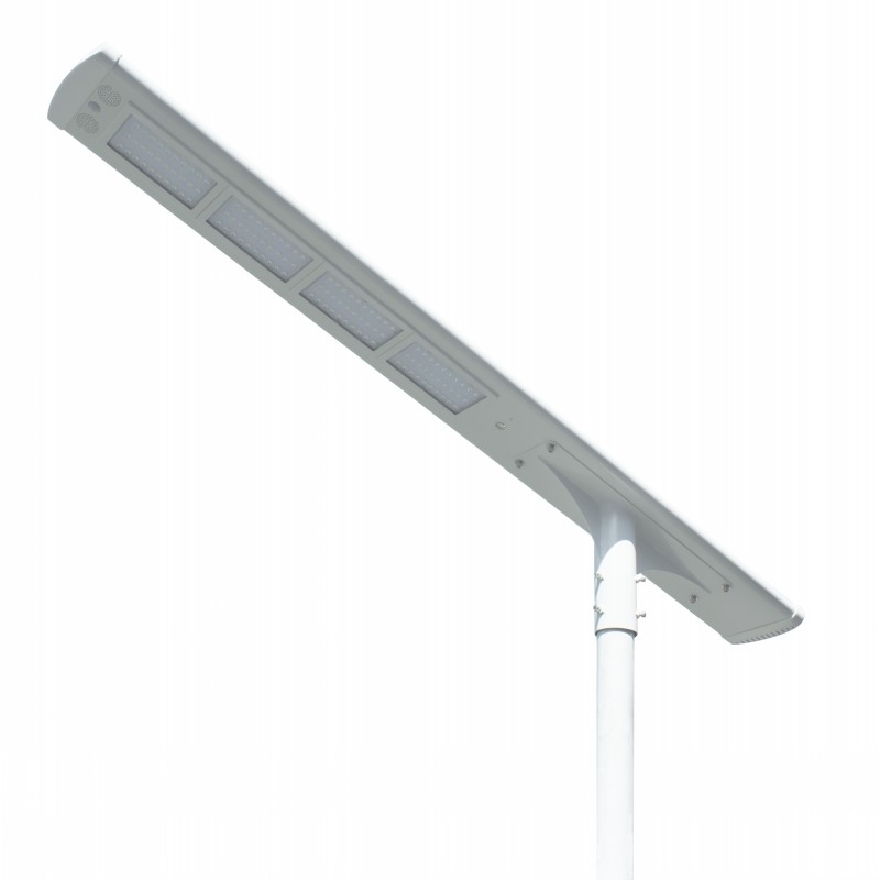 Lampu Jalan LED Tenaga Surya IP65 Lampu Jalan Otomatis Dengan Sensor Gerak 120LM / W