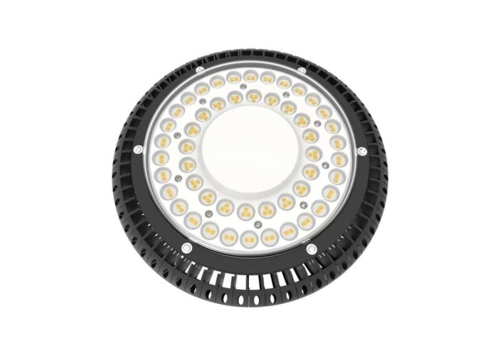 Industri 150W Driverless UFO LED High Bay Light Persetujuan CE RoHS Untuk Gudang