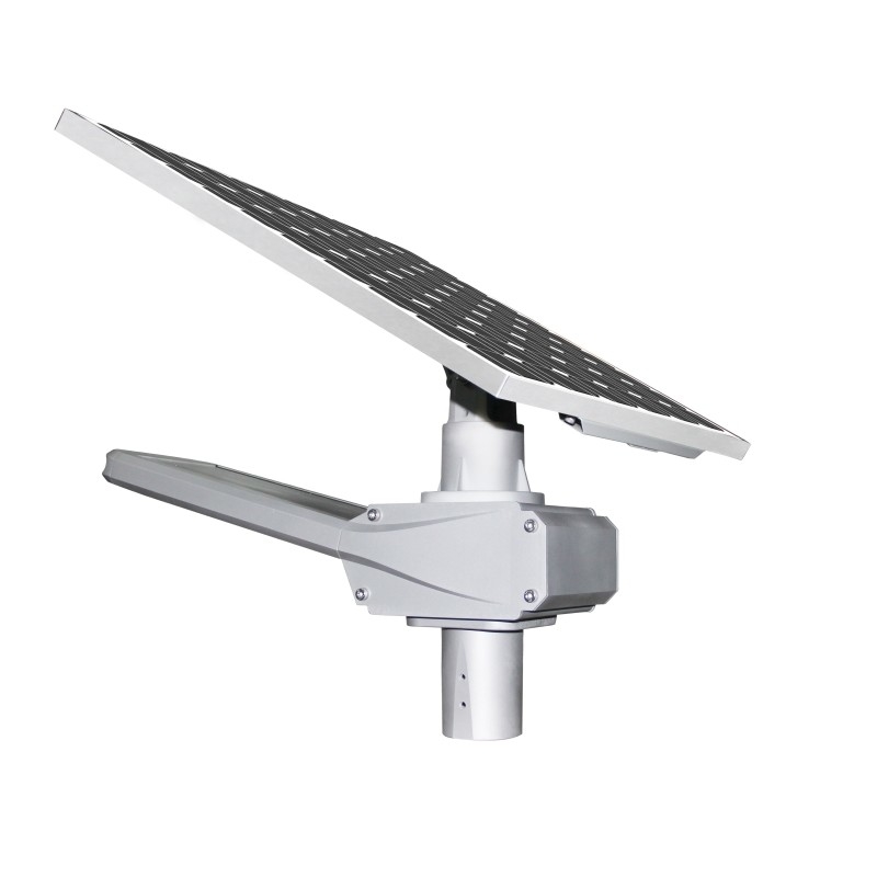 Dipisahkan Solar Power LED Street Light Pencahayaan Outdoor Lumen Tinggi 140lm / w IP65