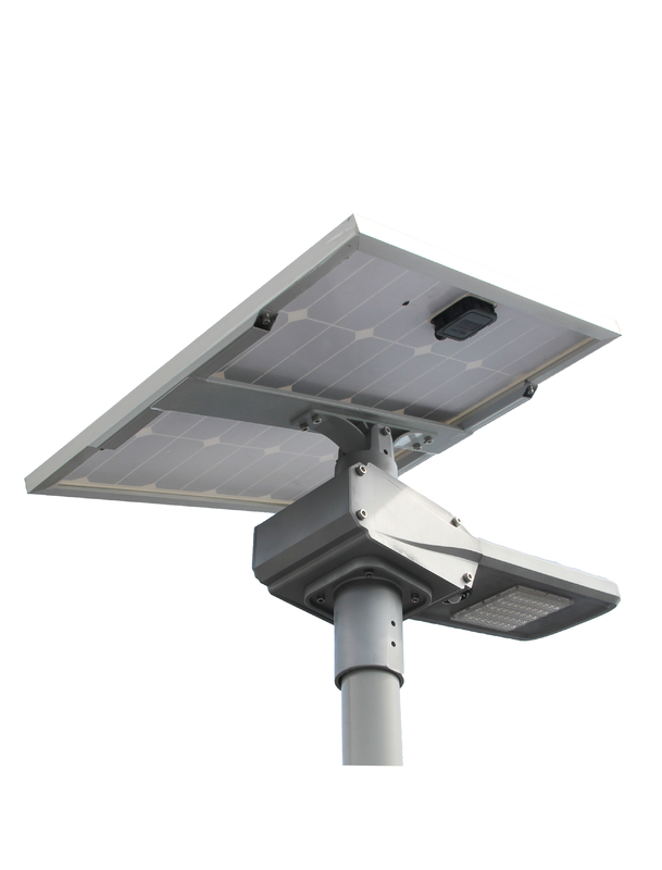 Lampu Jalan LED Tenaga Surya Terpisah 140LM ​​/ W Waterproof IP65 40w Garansi 5 Tahun