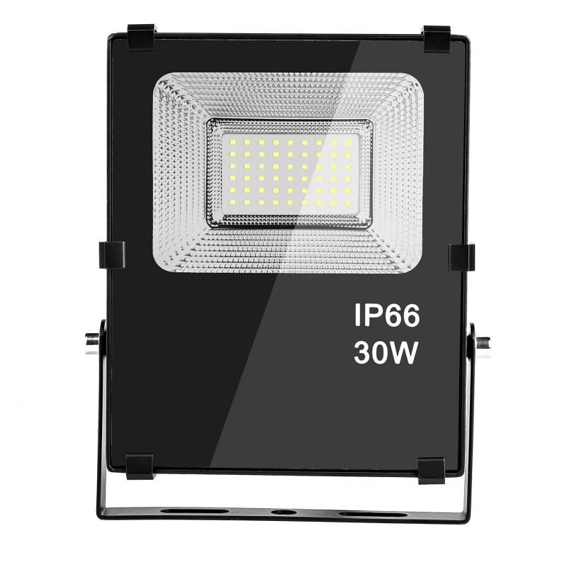 120 ° Beam Angle Driverless LED Floodlight AC 220 Volt 30 Watt 50000 Jam Seumur Hidup