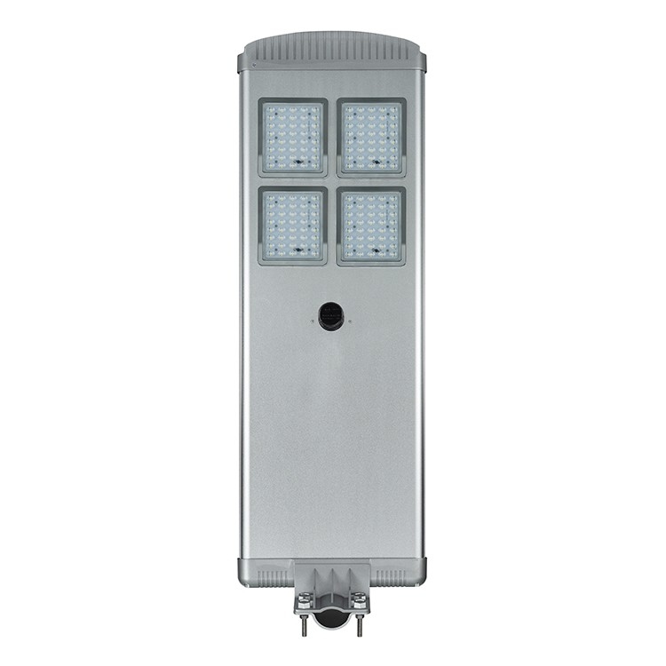 Lampu Jalan Luar Ruangan Bertenaga Surya Lumens Tinggi 170lm / w 60W SMD IP65 Untuk Jalan