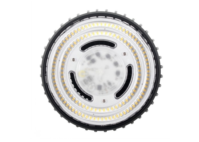 DOB 2700-6500K UFO LED High Bay Light 70CRI 100W 100lm / w Aluminium Housing