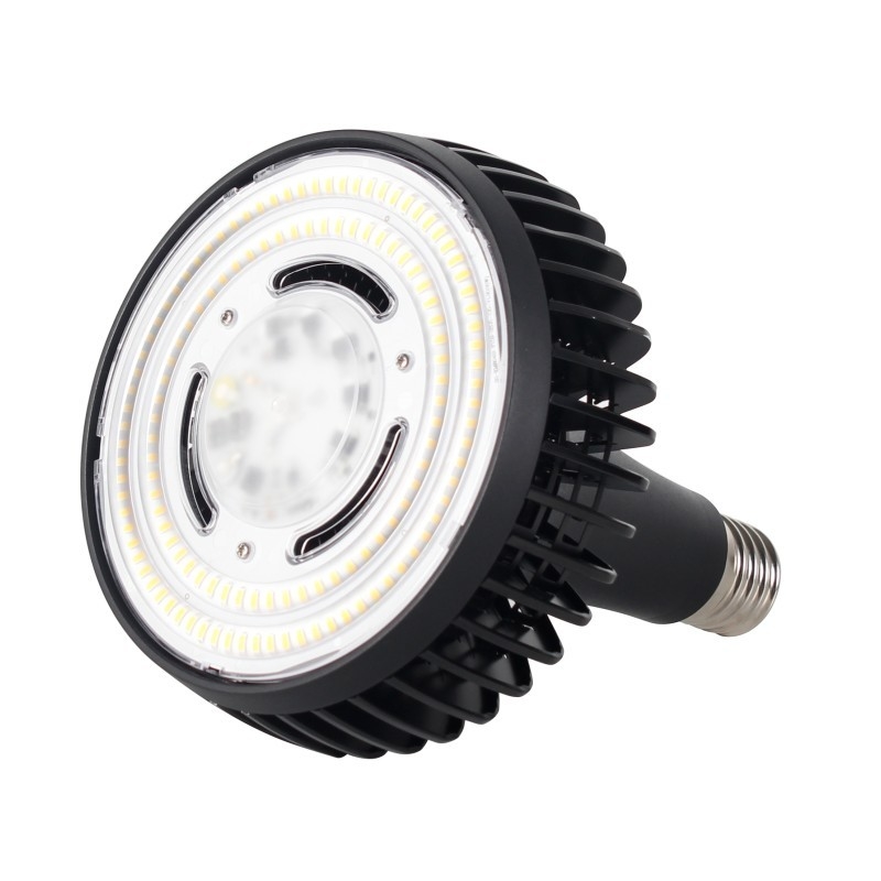 60 ° 90 ° Sudut Optik Daya Tinggi Dipimpin Lampu Teluk Tinggi E40 / E39 / E27 Bulb 60W-200W