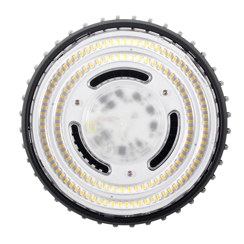 IP65 80w UFO LED High Bay Light, E27 E39 E40 Basis Dipimpin Lampu Gudang 8000lm